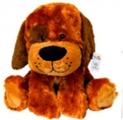 Maskotka Piesek Łatek II bąazowy 36 cm (5059b)