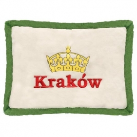 Poduszka Kraków zielona 34x24cm