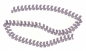 Aplikacje zajączek 1,5x2,5cm./65szt. 1mb. srebrny