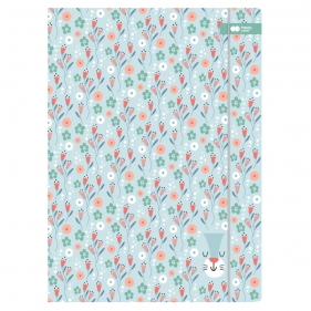 Happy Color, Teczka kartonowa z gumką 24x31cm - Floral Art