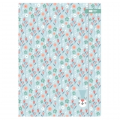 Happy Color, Teczka kartonowa z gumką 24x31cm - Floral Art