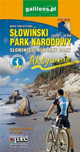 Mapa turyst. - Słowiński Park Narodowy 1:40 000 - Opracowanie zbiorowe