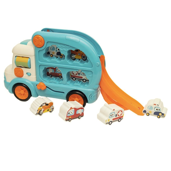 Laweta - sorter kształtów ze zjeżdżalnią (128313)