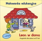 Leon w domu. Malowanka edukacyjna - Opracowanie zbiorowe