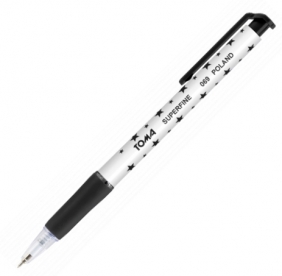 Długopis automatyczny w gwiazdki Superfine - (TO-069 32)