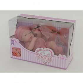 Lalka Adar bobas 30cm, z sukienkami, realistyczna buzia 300 mm (509313)
