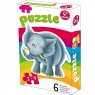  Puzzle Zwierzaki 2 (0314)Wiek: 2+