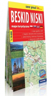 Beskid Niski mapa turystyczna 1:70 000