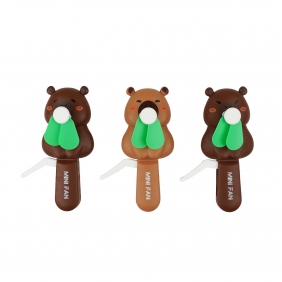 Ręczny mini wiatraczek z kapibarą