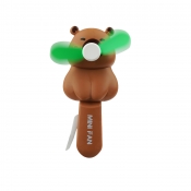 Ręczny mini wiatraczek z kapibarą
