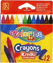 Kredki świecowe Colorino Kids, 12 kolorów (13314PTR)