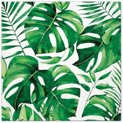 Serwetki Monstera 33x33cm 20szt