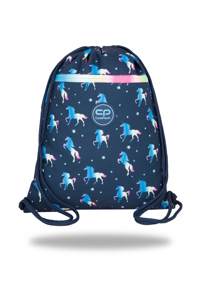 Coolpack, Worek na buty Vert - Blue Unicorn (F070670)