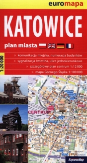Katowice 1:20 000 plan miasta