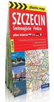 Szczecin Świnoujście Police Plan miasta 1:22 000