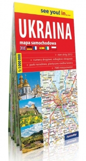 Ukraina 1:1 000 000 mapa samochodowa
