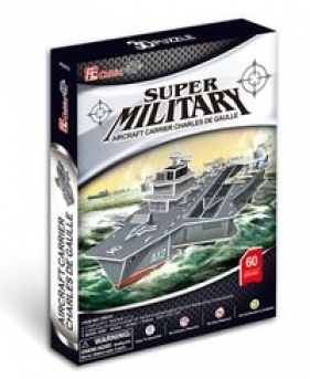 Puzzle 3D: Aircraft Carrier - Charles de Gaulle (01595)
