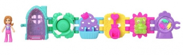 Zestaw figurek Polly Pocket Bransoletka Cukierki (HKV67/HRJ81)
