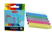 Kreda kolorowa B3 6 sztuk
