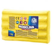 Modelina Astra, 1 kg - żółta (304111011)