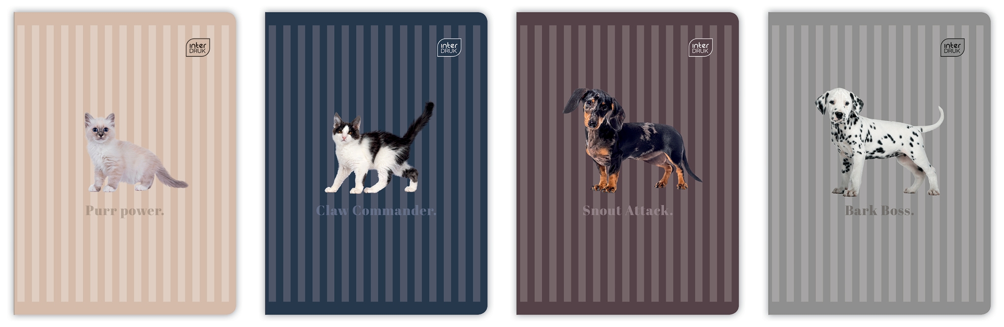 Zeszyt A5/60k kratka - Puppy Sign, 1 szt