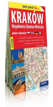 Kraków Niepołomice Skawina Wieliczka see you! in... papierowy plan miasta - Opracowanie zbiorowe