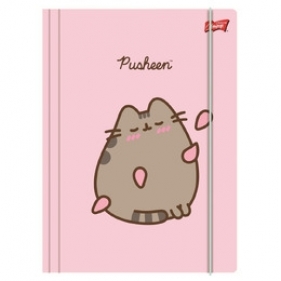 Teczka z gumką A4 300 g/m2 - Pusheen