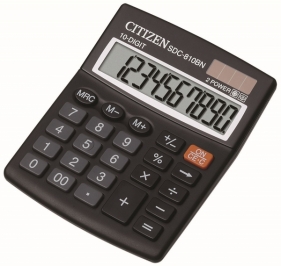 Kalkulator biurowy Citizen SDC-810BN czarny