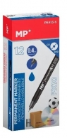 Marker permanentny 0,4mm do CD/DVD nieb (12szt)