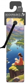 Manga Zakładka do książki - Czytanie nad jeziorem