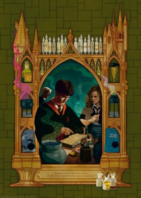 Ravensburger, Puzzle 1000: Harry Potter. Kolekcja Harry Potter 2