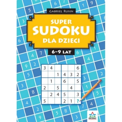 Super sudoku dla dzieci 6-9 lat