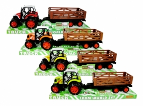 Traktor z przyczepą