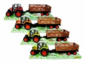 Traktor z przyczepą