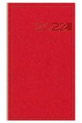 Kalendarz 2022 Tygodniowy Print SPECIAL czerwony
