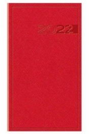 Kalendarz 2022 Tygodniowy Print SPECIAL czerwony