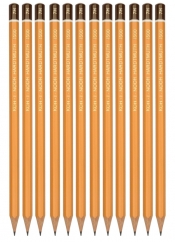 12x Ołówek Koh-I-Noor 1500 7H (1819)