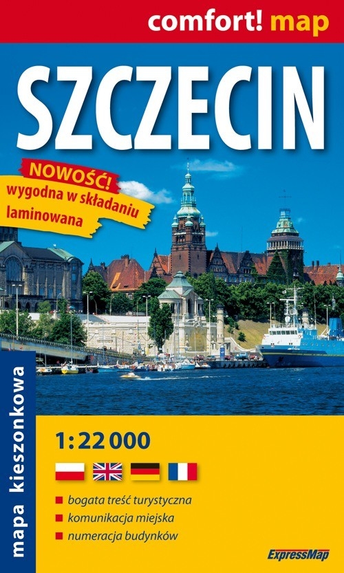 Szczecin plan miasta 1:22 000