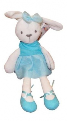 Króliczka Celinka niebieska 30 cm (4811b)