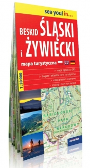 Beskid Śląski i Żywiecki Mapa turystyczna 1:50000
