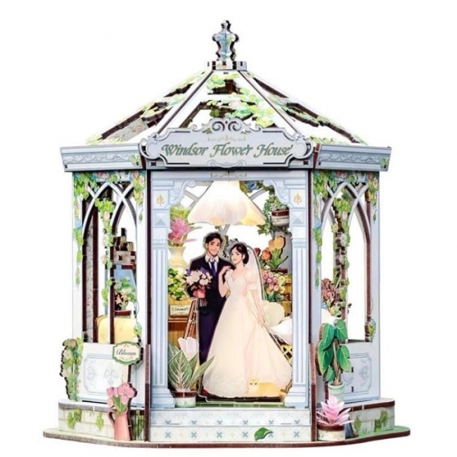 Model Oranżeria Królowej Elżbiety