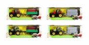 Traktor z przyczepą