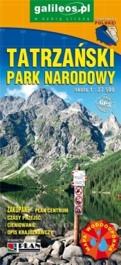Mapa - Tatrzański Park Narodowy - Praca zbiorowa
