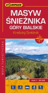 Masyw Śnieżnika, Góry Bialskie, Kralicky Sneznik Mapa turystyczna 1:35 000