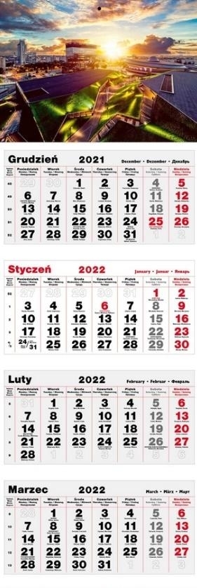 Kalendarz 2022 Trójdzielny Katowice CRUX