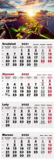 Kalendarz 2022 Trójdzielny Katowice CRUX