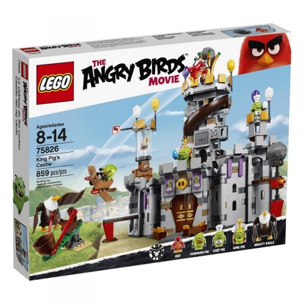 Lego Angry Birds: Zamek świnskiego króla (75826)