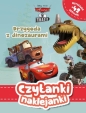 Czytanki naklejanki. Przygoda z dinozaurami. Disney Pixar Auta w trasie - Katarzyna Łączyńska