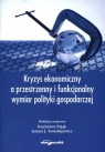 Kryzys ekonomiczny a przestrzenny i funkcjonalny wymiar polityki gospodarczej Kazimierz Pająk (red.)