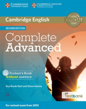 Complete Advanced Student's Book without Answers + Testbank + CD - Brook-Hart Guy, Haines Simon